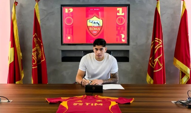 罗马锁定未来后防核心，18岁青训天才纳尔丁续约至2028年